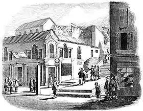 La boulangerie Esing dans The Illustrated London News (1857)