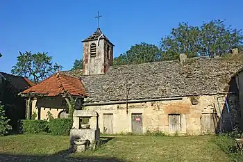 Chapelle de la grange cistercienne d'Émorots.