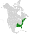 Aire de répartition du Brochet maillé