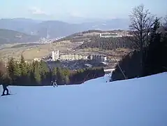 La piste cerf rouge(secteur de la Côte 2000).