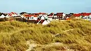 Les dunes au nord de la station