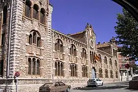 Un bâtiment administratif à Teruel.