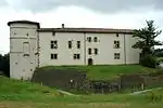 Château des barons d'Espelettetour, enceinte, site archéologique, fossé