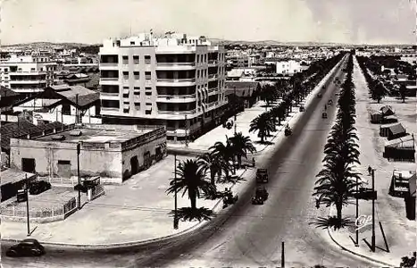 Esplanade Gambetta en 1930.