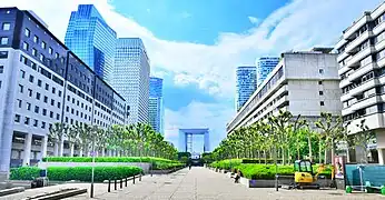 L'esplanade de La Défense.