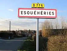 Entrée du village