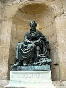 Monument à Jean-Étienne Esquirol (1861), Saint-Maurice, hôpital Esquirol.