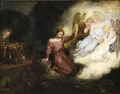 Esquisse pour le Christ au Jardin des Oliviers (c.1826).