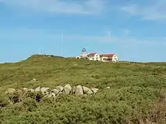 Phare d'Estaca de Bares - Façade avant