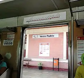 Image illustrative de l’article Gare de Várzea Paulista