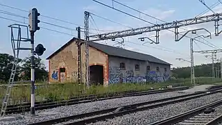 Ancienne halle aux marchandises de la gare de Flaçà