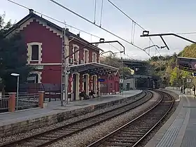 La gare en 2018.