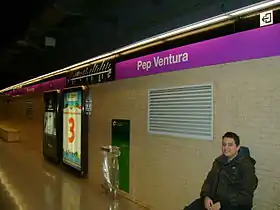 Image illustrative de l’article Pep Ventura (métro de Barcelone)