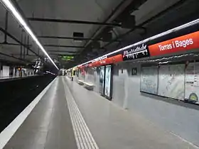 Image illustrative de l’article Torras i Bages (métro de Barcelone)