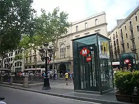Image illustrative de l’article Liceu (métro de Barcelone)
