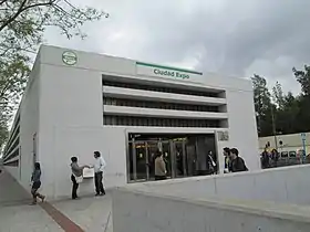 Image illustrative de l’article Ciudad Expo (métro de Séville)