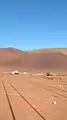 Gare de Tolar Grande, village de l'altiplano argentin.