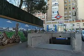 Image illustrative de l’article Barrio de la Concepción (métro de Madrid)