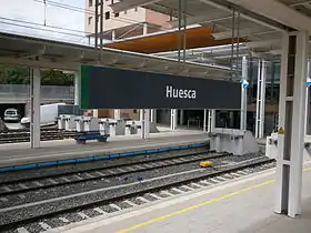 Image illustrative de l’article Gare de Huesca