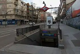 Image illustrative de l’article Urgel (métro de Madrid)