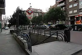 Image illustrative de l’article Puerta del Ángel (métro de Madrid)