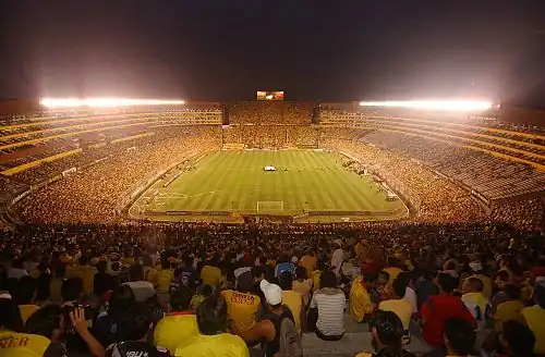 Panoramique du stade Monumental