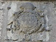 Le blason de la famille d'Estaing daté de 1569.