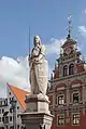 Statue de Roland de Roncevaux.