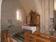 La chapelle nord.