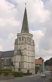 L'église Saint-Vaast.