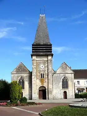 Vue depuis l'ouest.