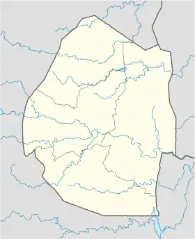Voir sur la carte administrative d'Eswatini