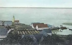 Un des établissements de pêche en 1910