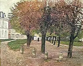 La place de Fère-en-Tardenois, 1886, musée d'Orsay, Paris.