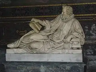 Étienne Ier d'Aligre (1550-1635) : statue en l'église Saint-Germain-l'Auxerrois, Paris.