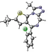 Image illustrative de l’article Étizolam