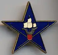 Insigne de la SES du 43e régiment d'infanterie alpine (1940-1942)