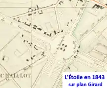 L'Étoile en 1843.