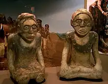 Effigies en pierre, Etowah Indian Mounds (Civilisation du Mississippi)