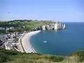 Golf et baie d'Étretat