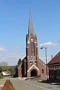 L'église Saint-Michel d'Étricourt.