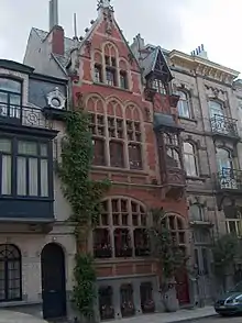 La maison personnelle de l'architecte (199 [rue Louis Hap).