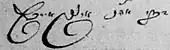 signature d'Isaac Abraham Euchel