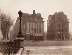 Place du Pont-Neuf en 1925 (Eugène Atget).