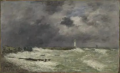 Coup de vent devant Frascati, Le Havre1896Petit Palais, Paris