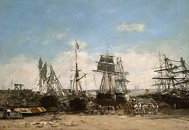 Le Rivage de Portrieux, Côtes-du-Nord, 1875Musée national des Beaux-Arts (Argentine)