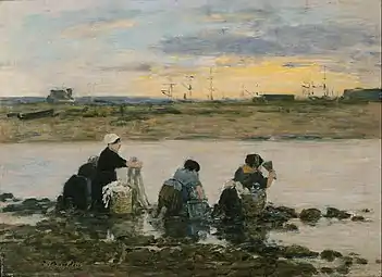 Lavandières au bord d'une rivière, 1880-1885Musée d'Israël, Jérusalem