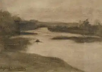 Paysage avec large rivière (1906), musée d'Art moderne et contemporain de Strasbourg.