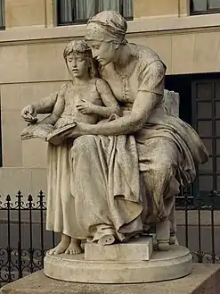 L'Éducation maternelle (1875), Paris, square Samuel-Rousseau.