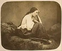 Eugène Durieu, Portrait de Femme, Jenny(?).